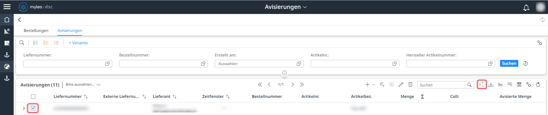 Einen Einmallink erstellen
