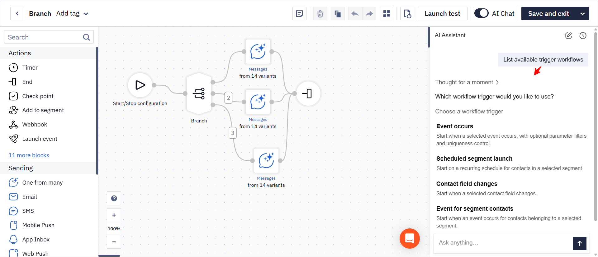 Choosing a Workflow Trigger