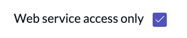 The User ID and password will be used as inputs in the next step.