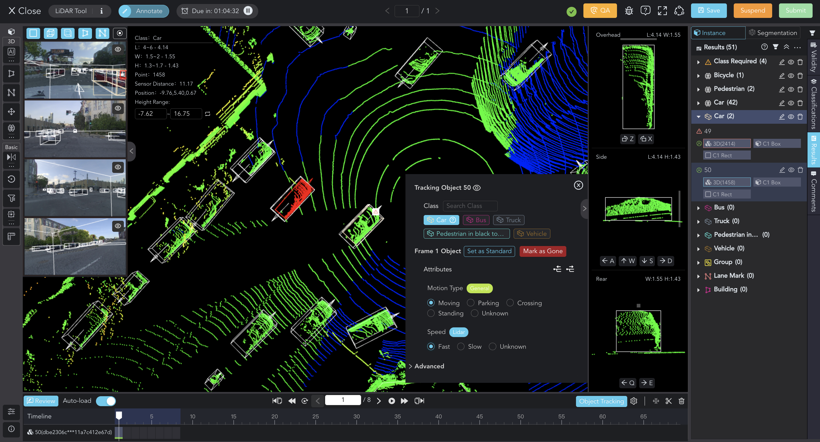 annotate data, data labeling, annotation tool, lidar fusion, point cloud, object detection, tracking object