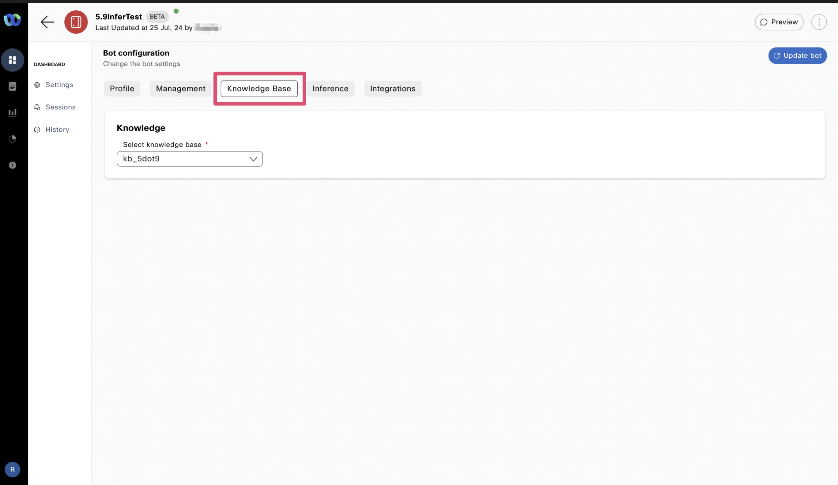 Knowledge base mapping