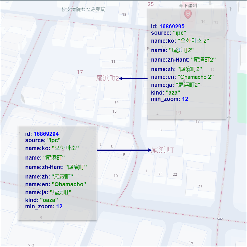Places features in Japan