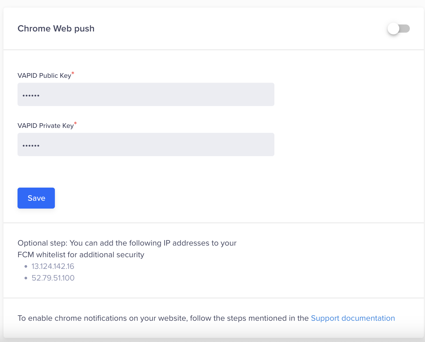 Add Public and Private Key Pairs