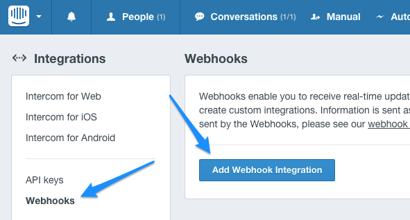 Intercom API Developer Docs