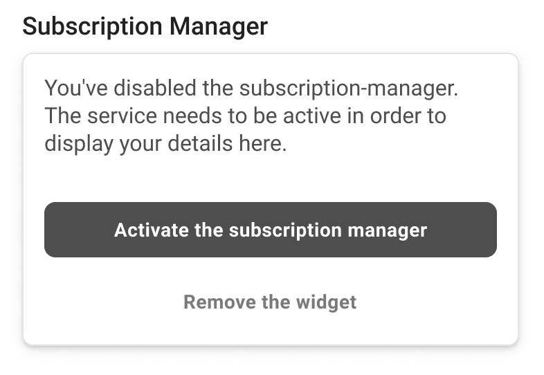 Opt in state.png Widget with opt-in state
