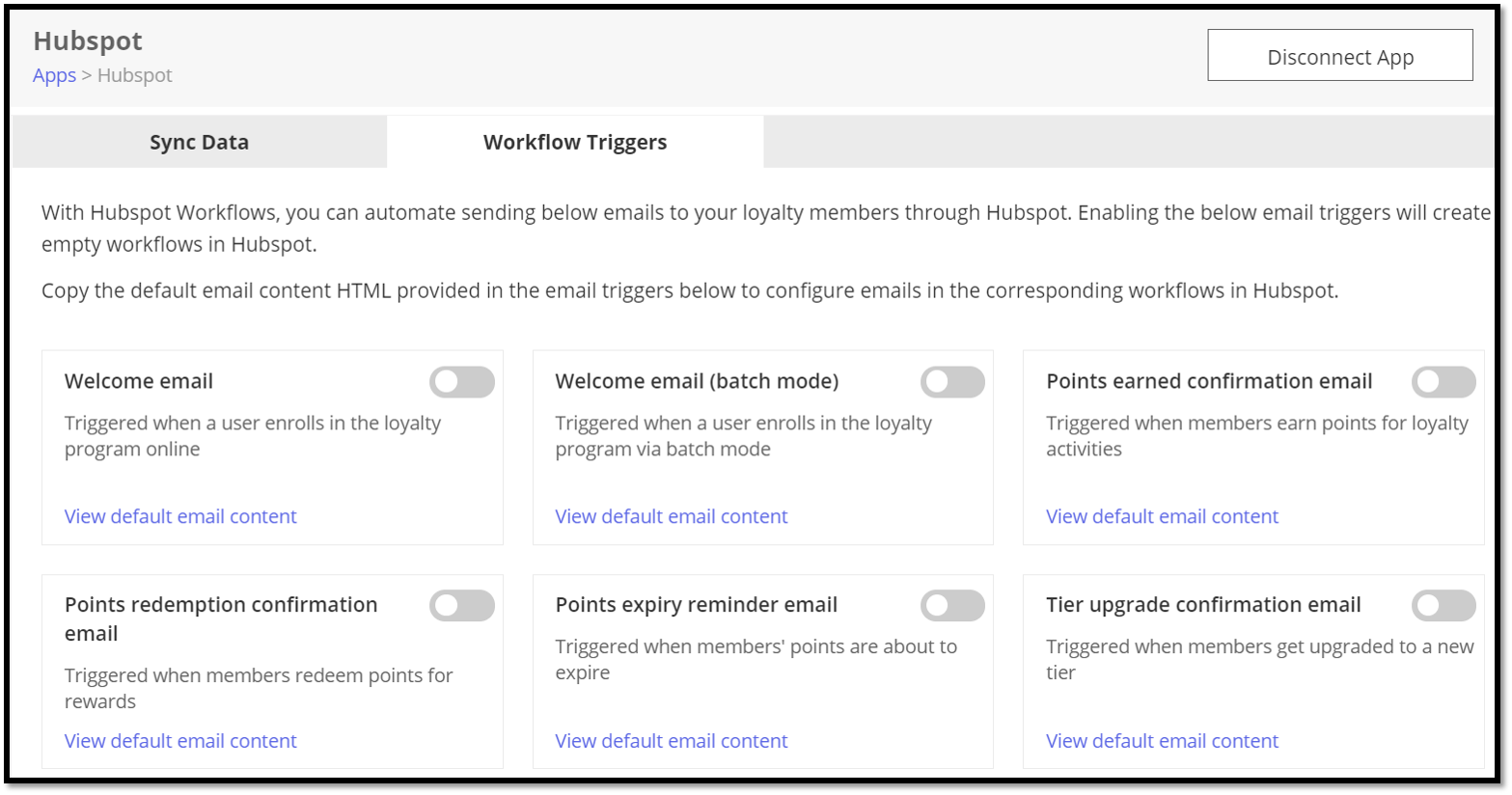 Workflow triggers