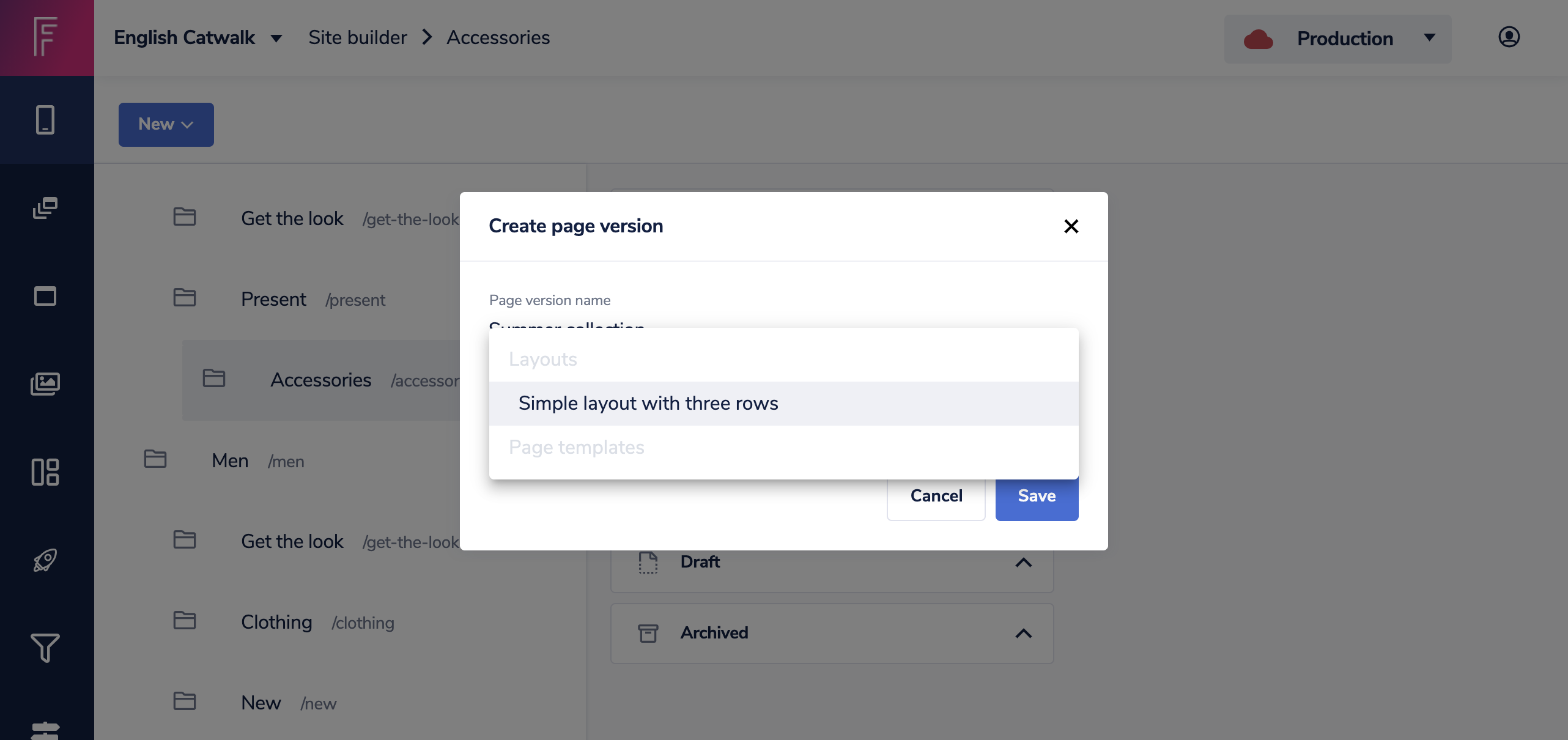 Select a page layout.png