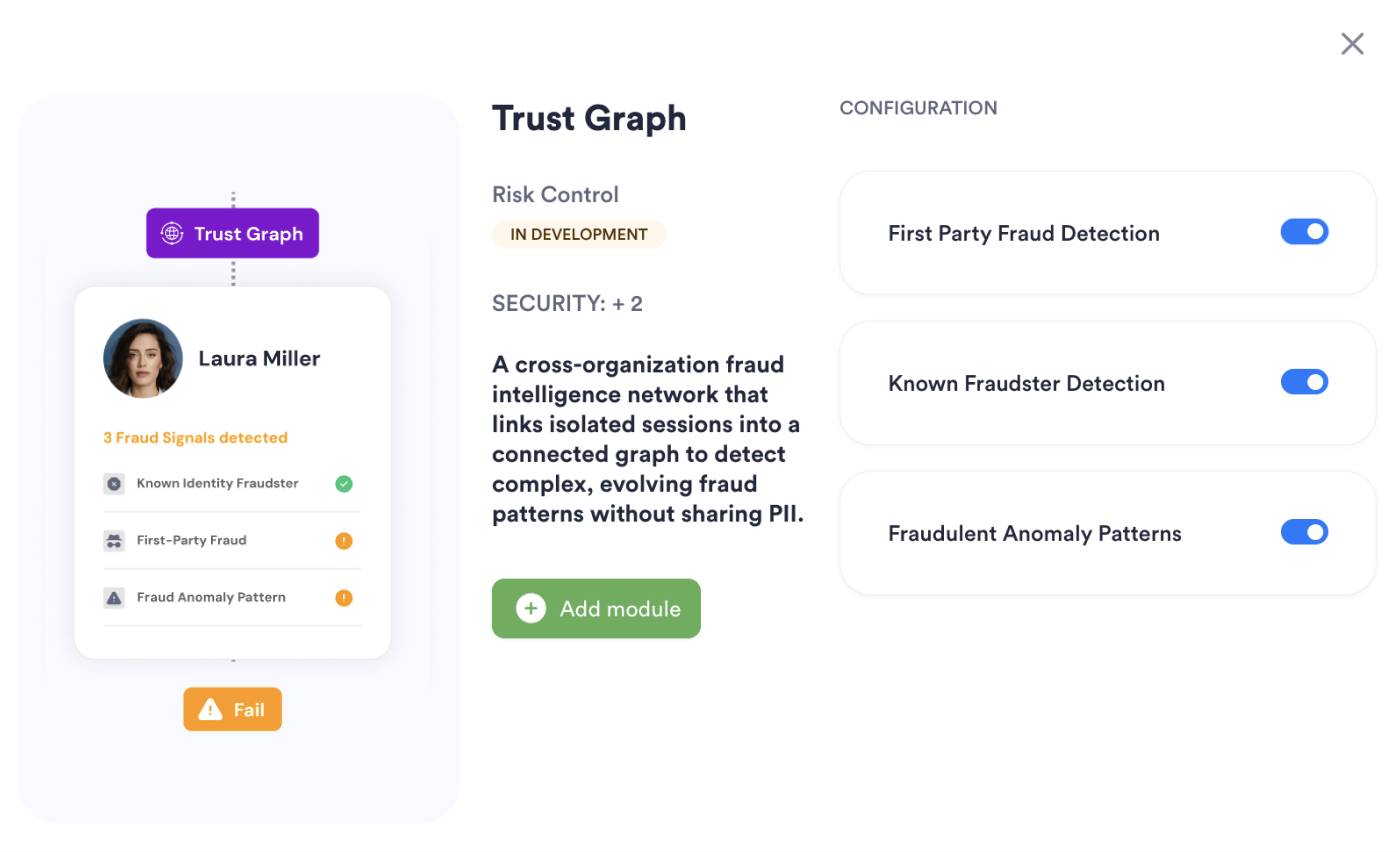 Trust Graph module configuration
