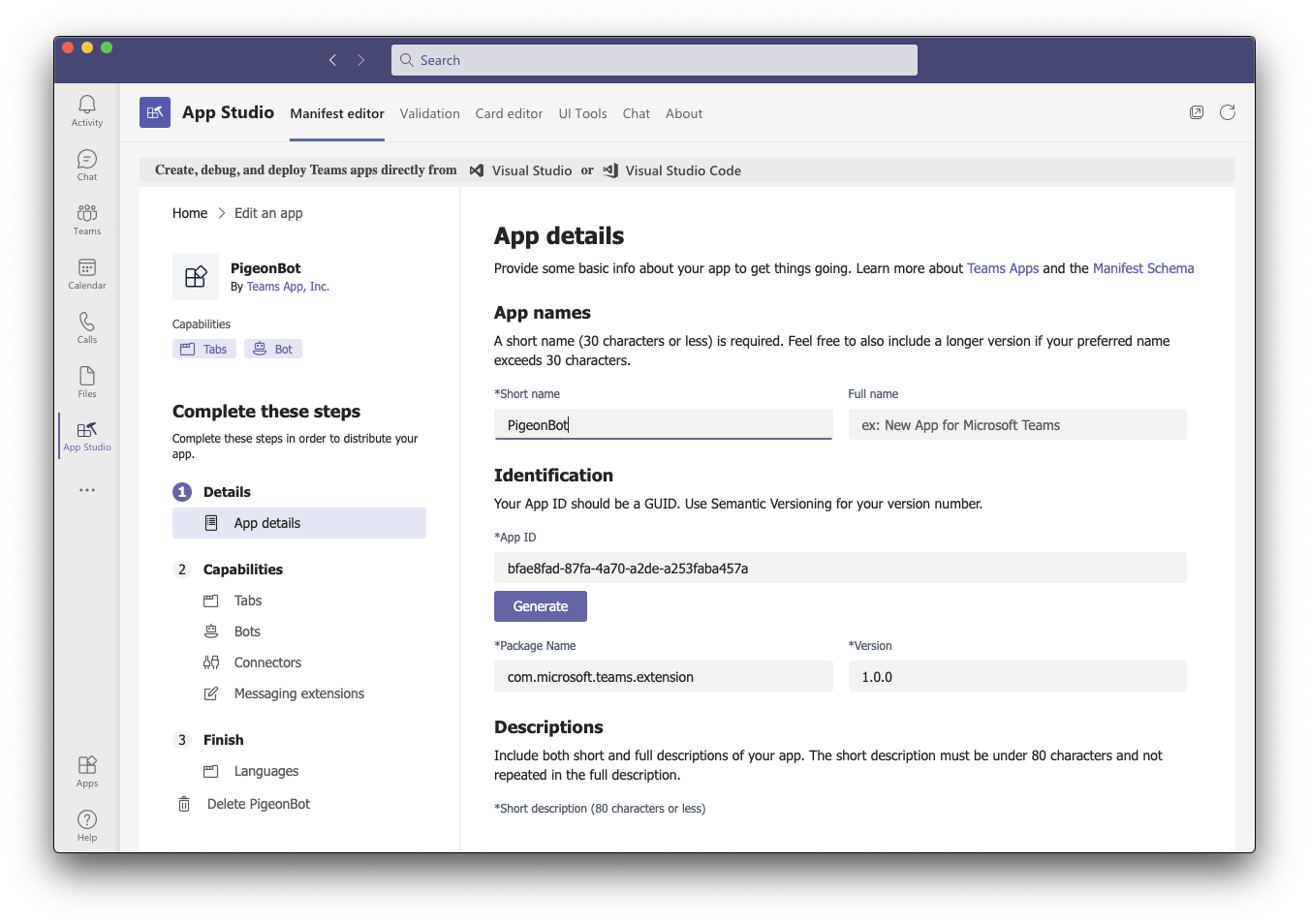 App Studio Create App.png App Studio Create App