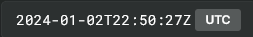 Sandfly UTC Time Display