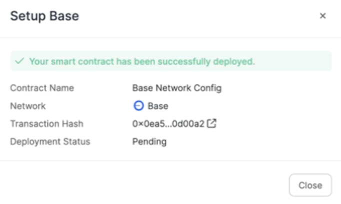 Deployment Active