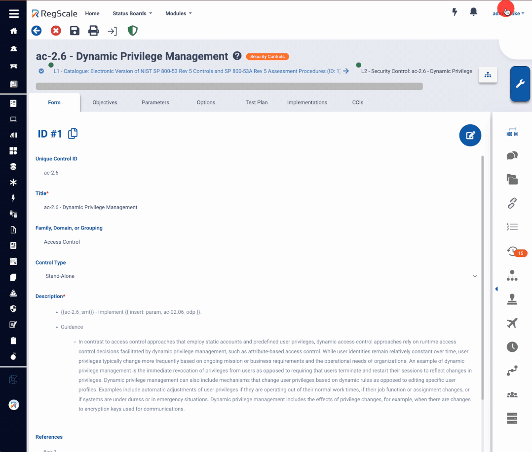 Animaged image of steps to enable AI/ML RegML feature