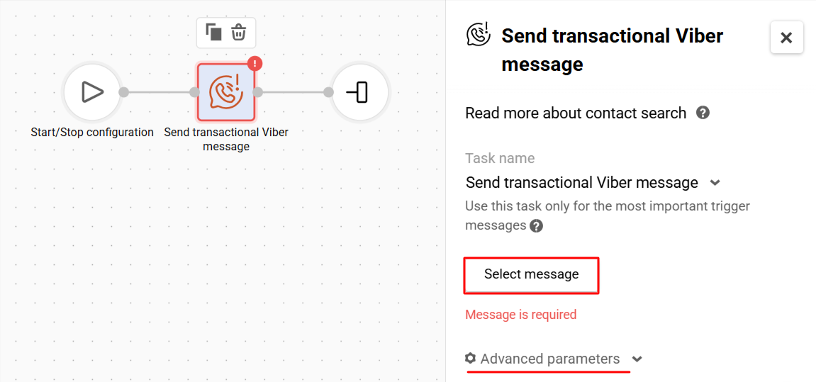 Send Transactional SMS Message