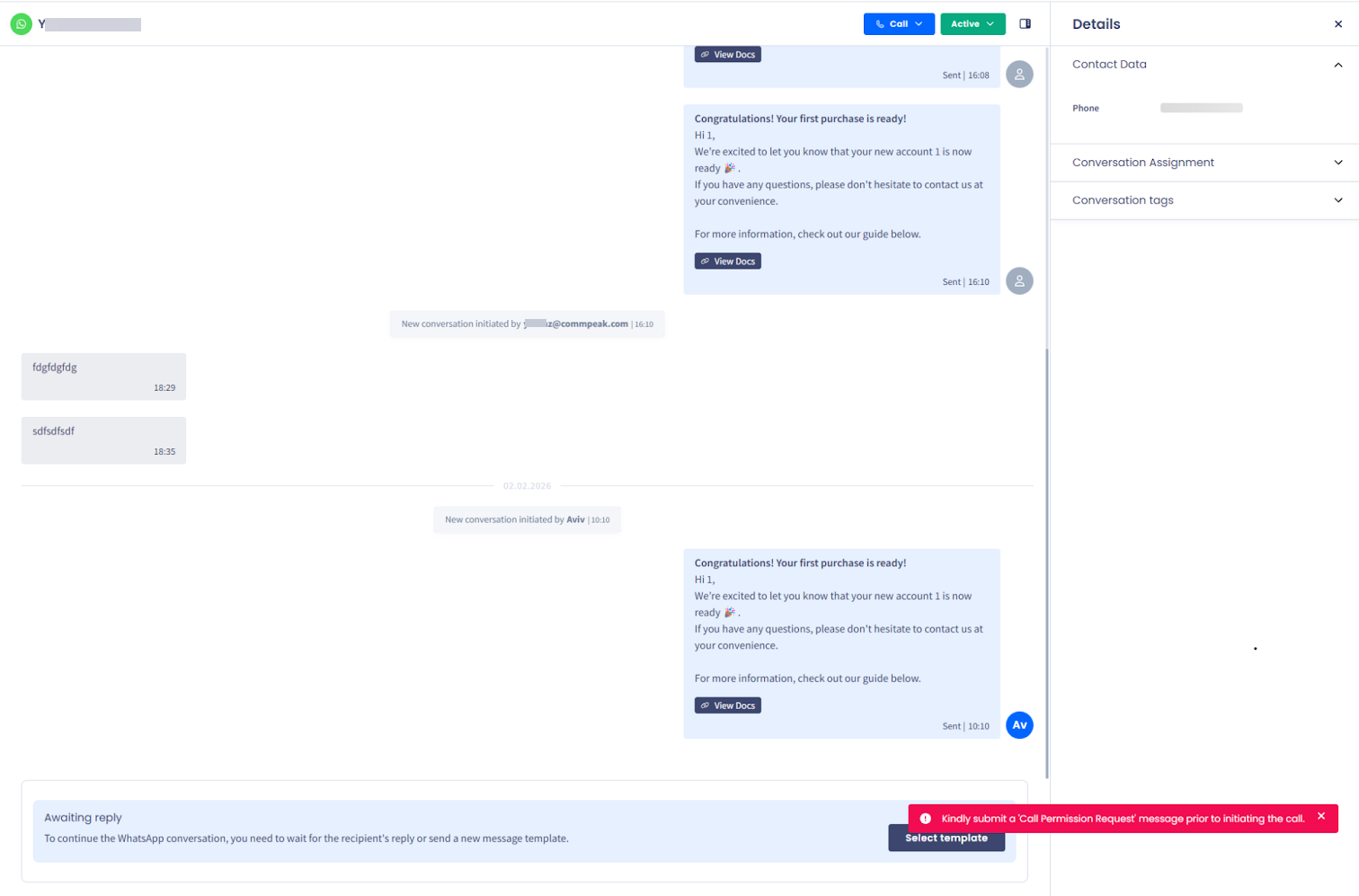 Screenshot with content expired