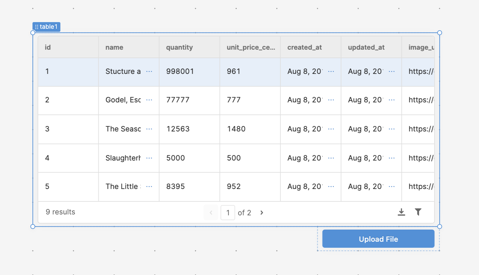 Screenshot 2021-06-16 at 7.06.38 PM.png Uploaded users, rendered in a `Table`.