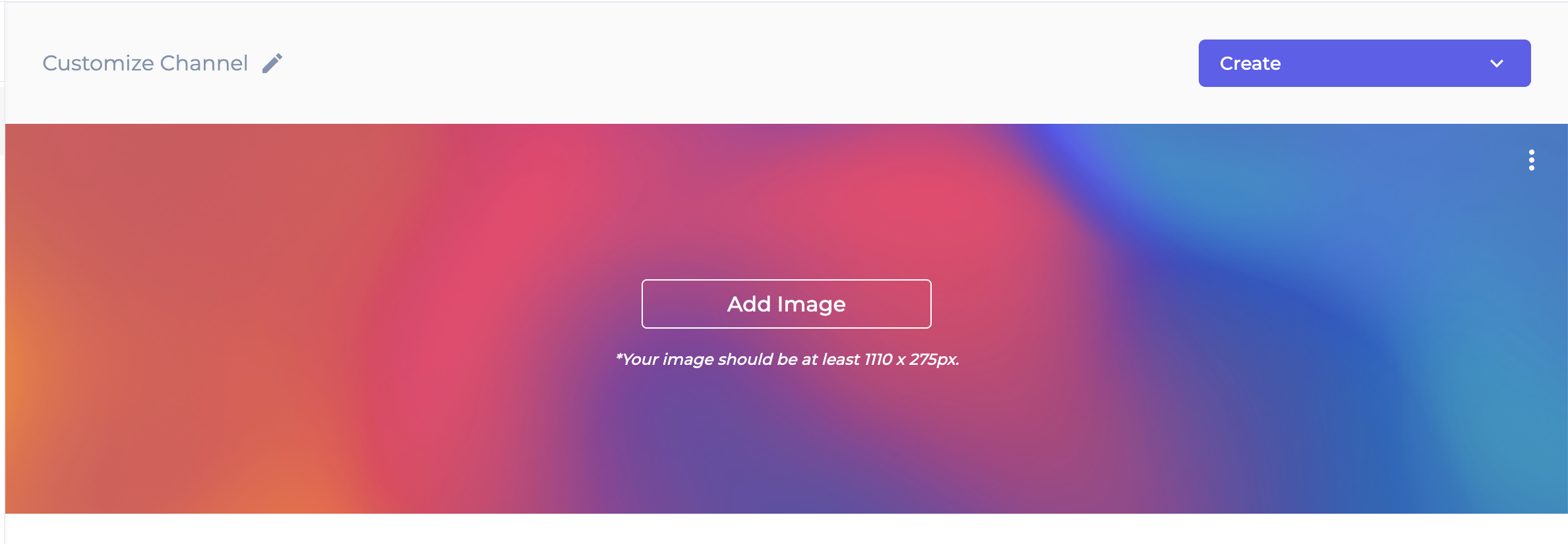 The Add Image button