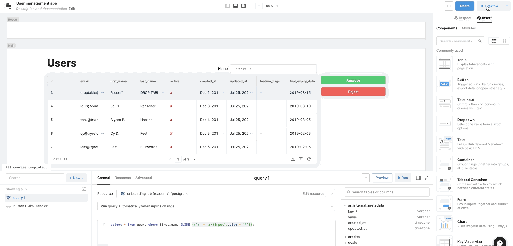 Quickstart, Preview app.gif