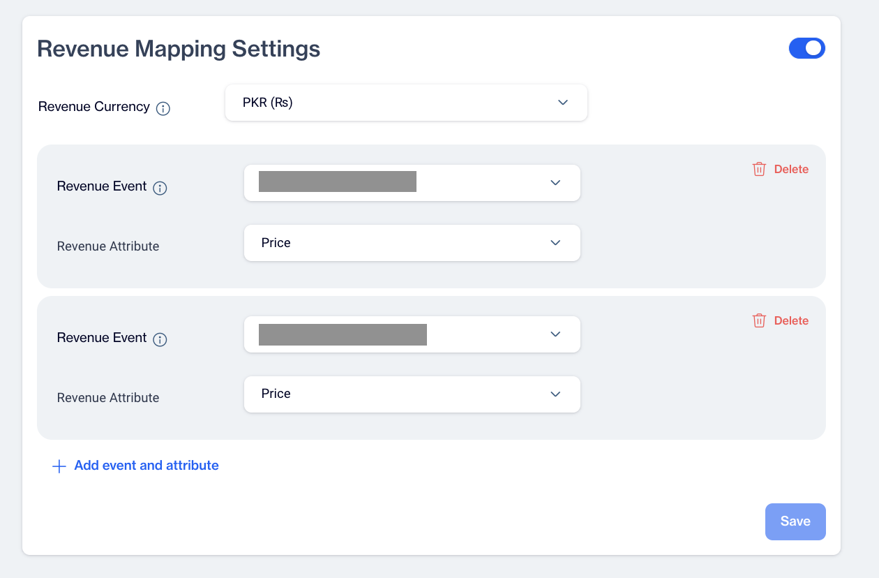 Revenue Mapping