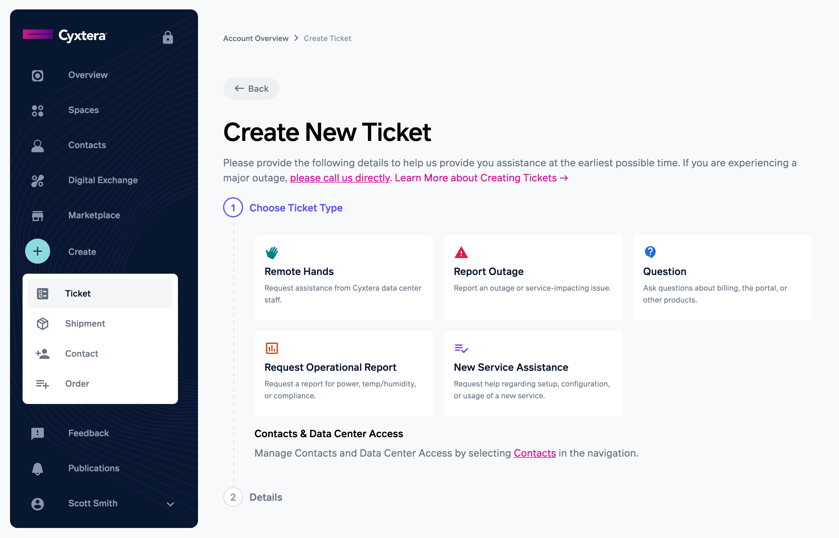 Creating A Ticket Is Now Faster And Easier