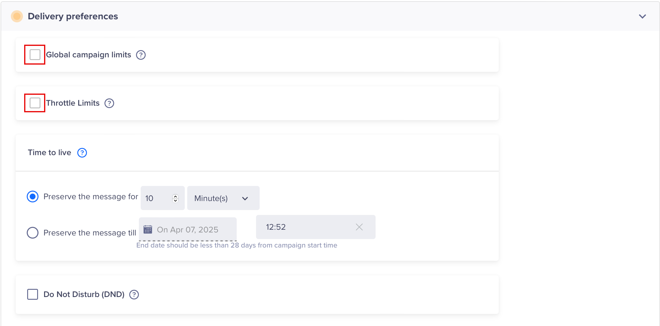 Read Only Access when Limits are not configured in Settings