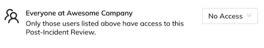 Opportunity Access Assignment Dropdown