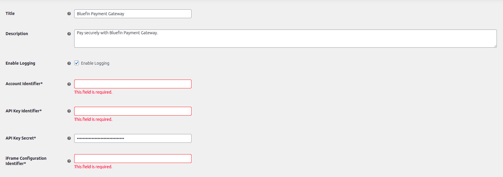 Form Validation