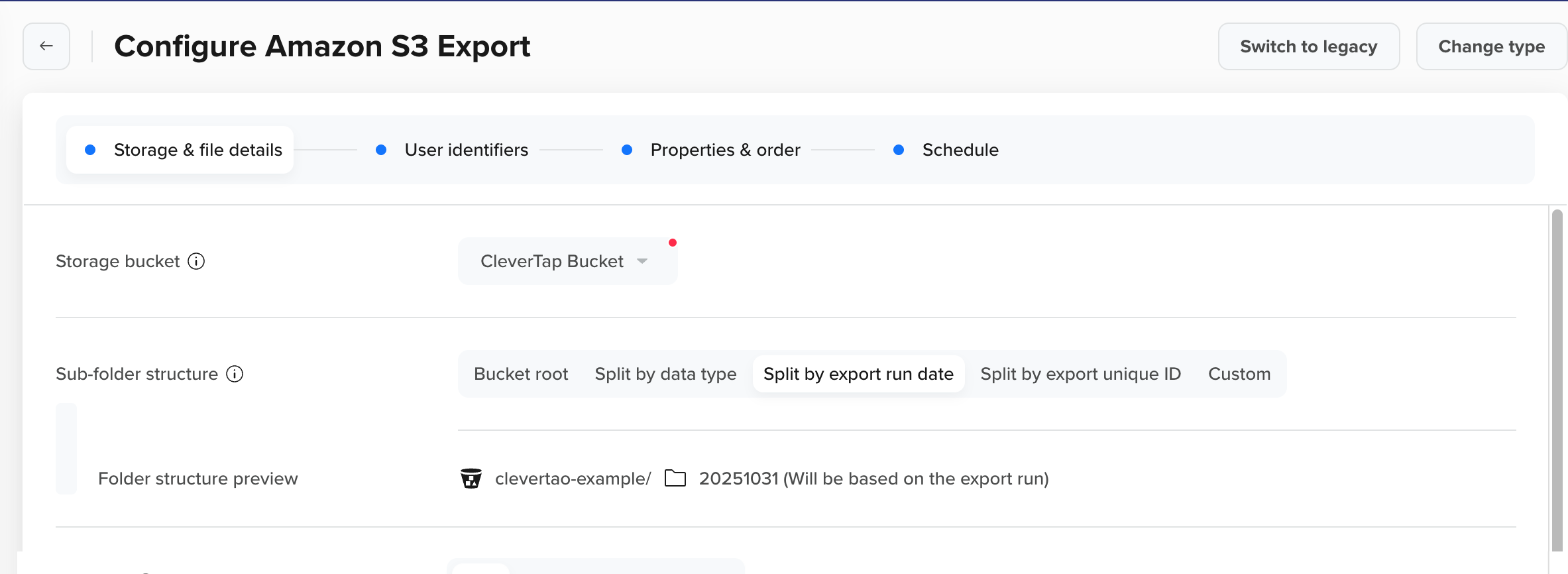 Set Up Sub-Folder Structure