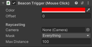 Included Beacon Trigger Component