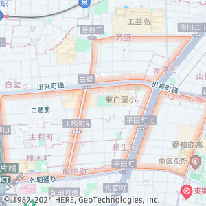Sample map with low-speed zones