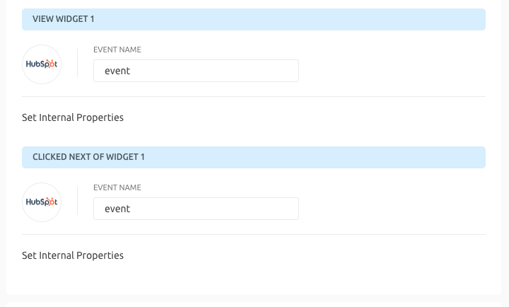 event tracking