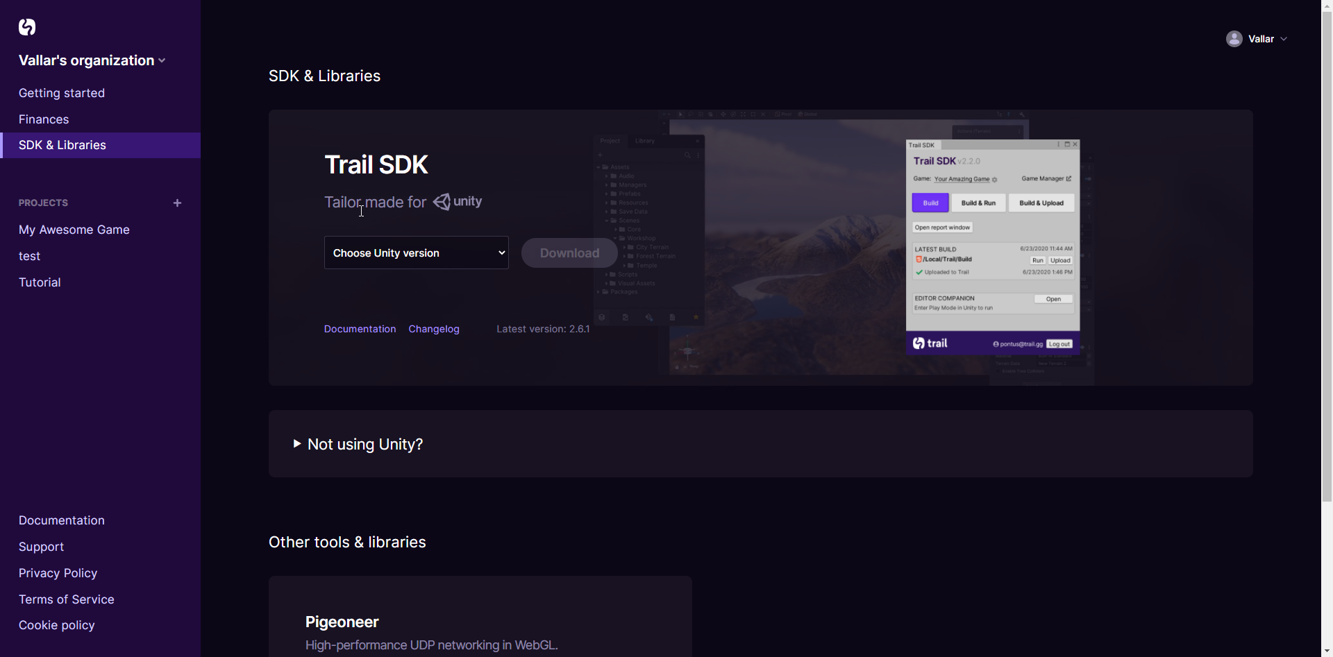 chrome_8v9EgFZ5uY.png SDK Download page