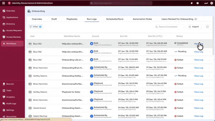 Run logs_convert to manual task.gif