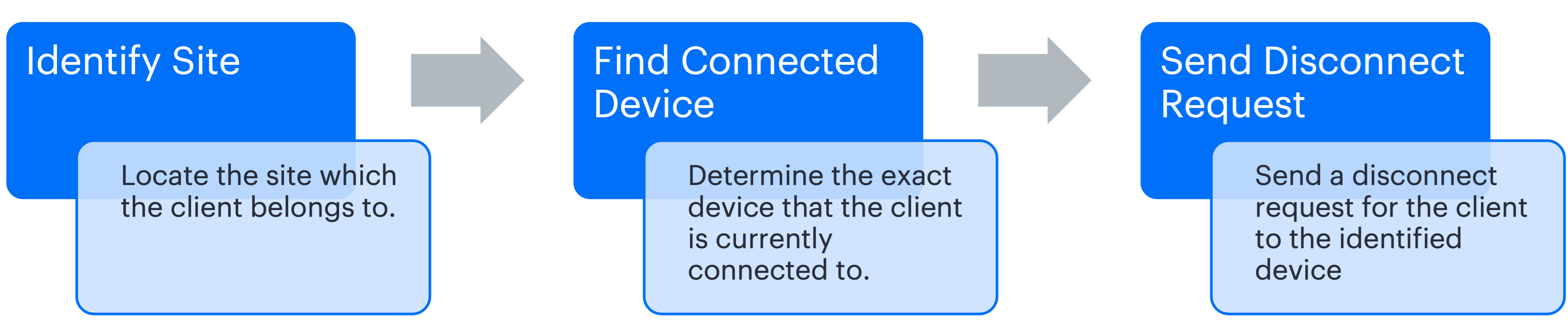 Client Disconnect Workflow Overview