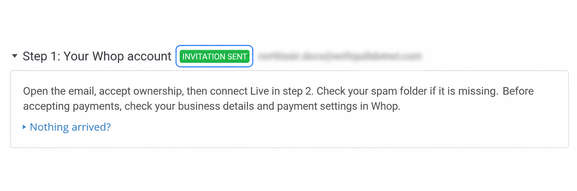 Provisioning status