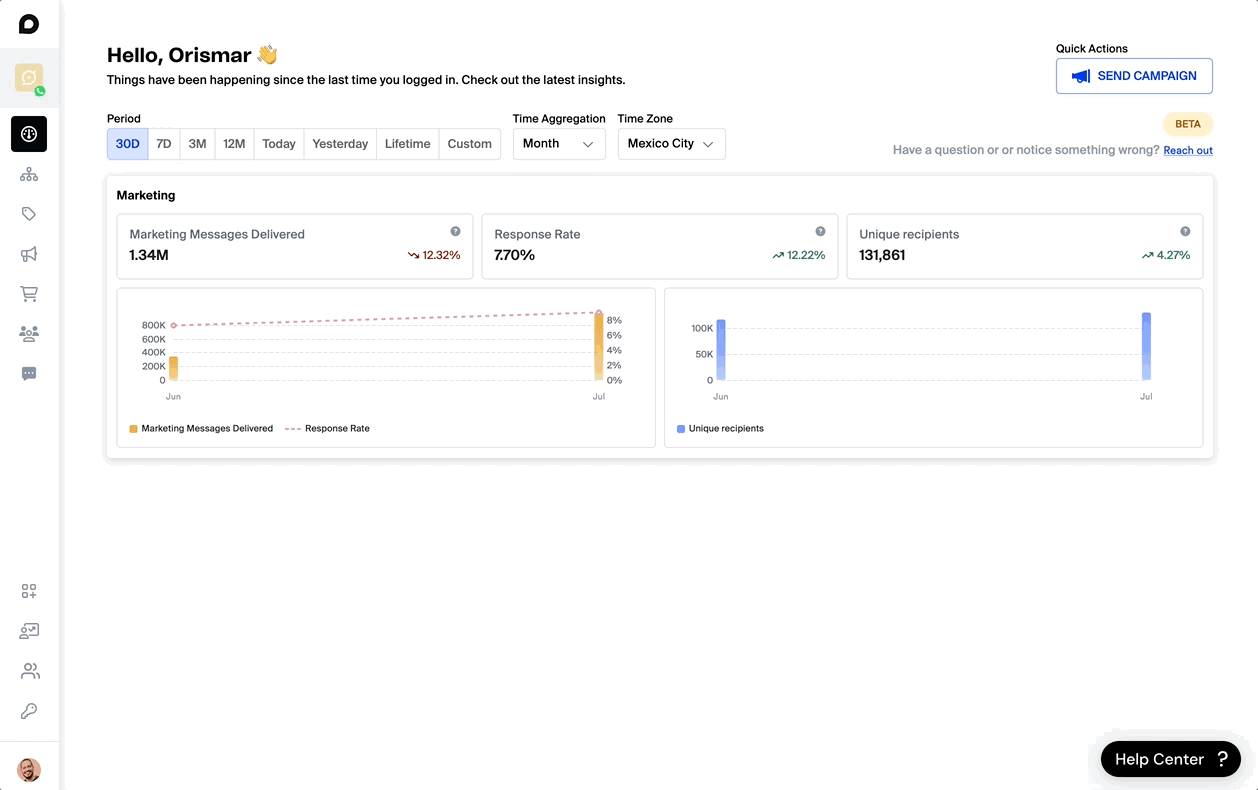 👉 If the Flow Builder option does not appear, contact our [support team](https://support.yalo.com/hc).