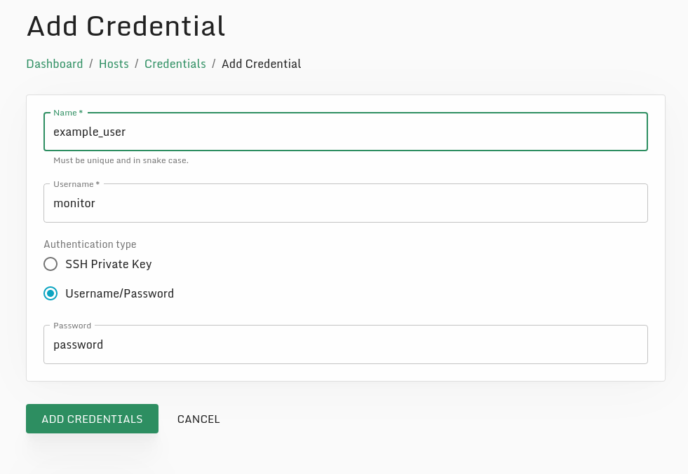 credentials.add.username.png Adding username credentials.