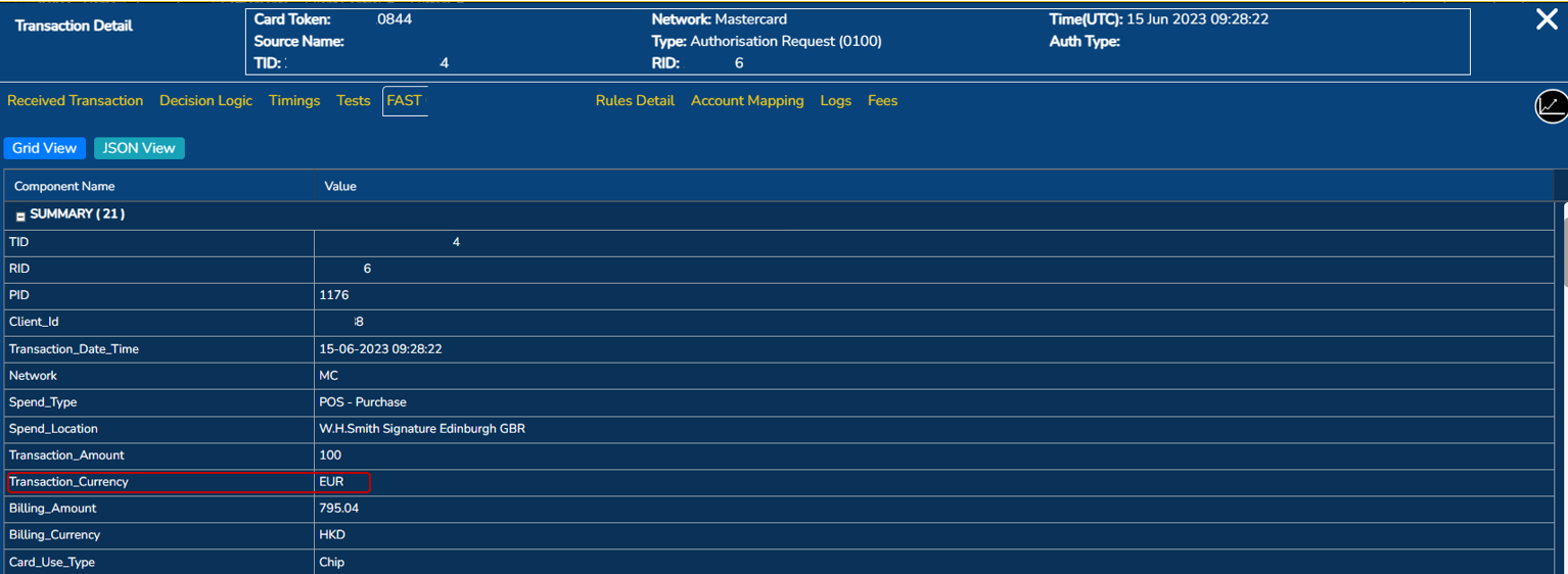 Other currency transaction mapping to default account: Part 1