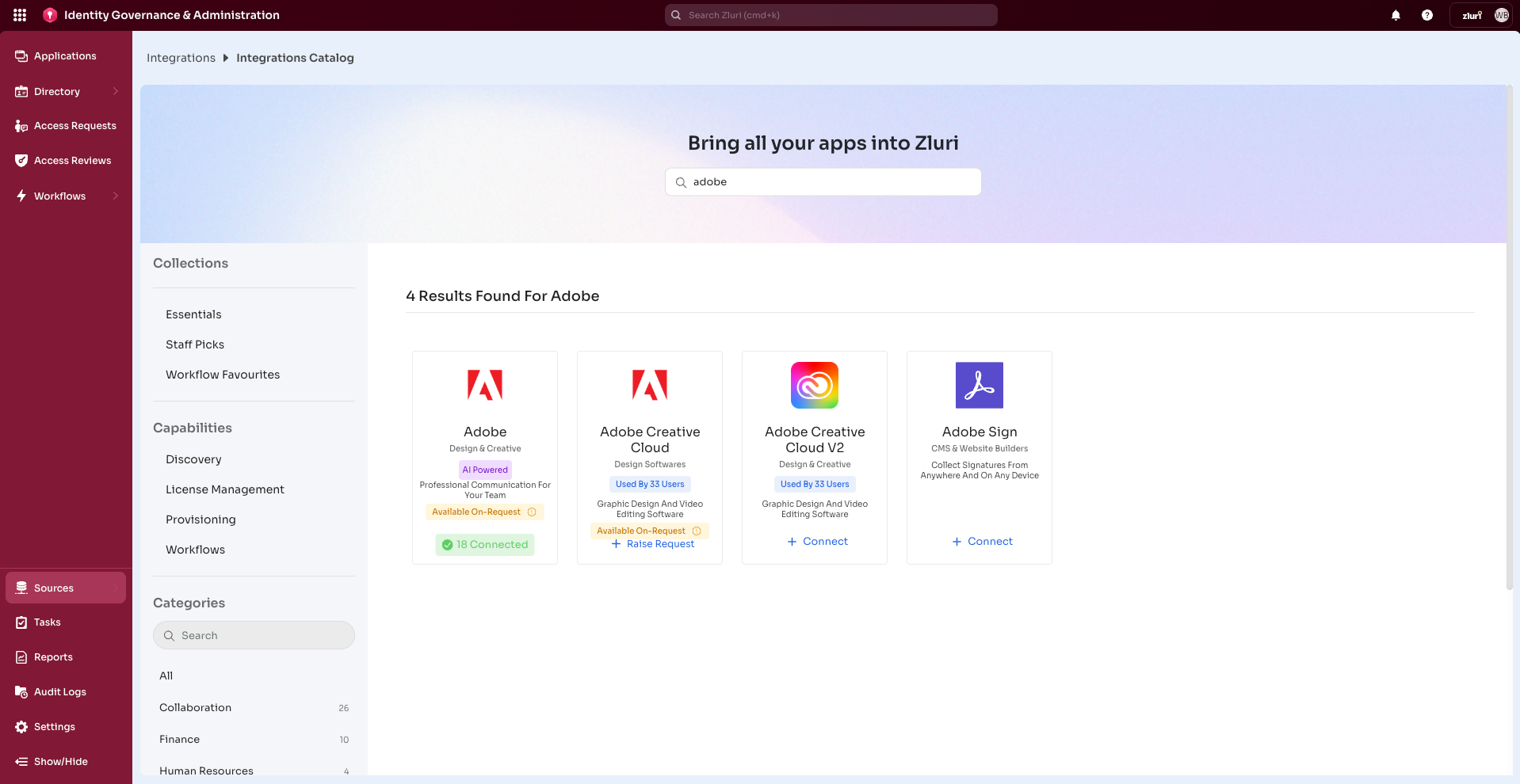 Adobe search in zluri.png