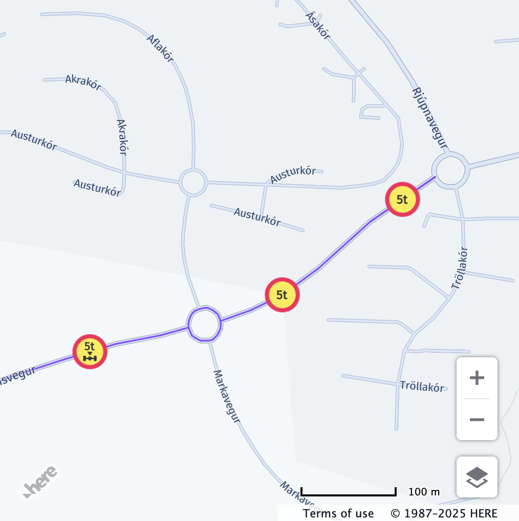 Before applying the vehicle profile