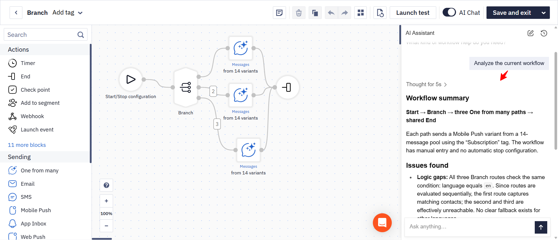 Analyze this workflow
