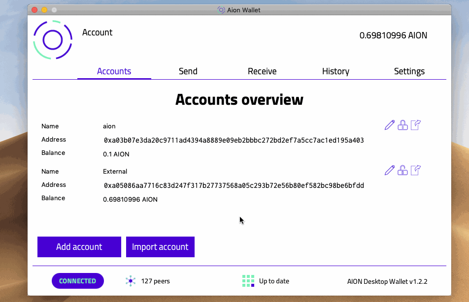 Sending Tokens from One Account to Another