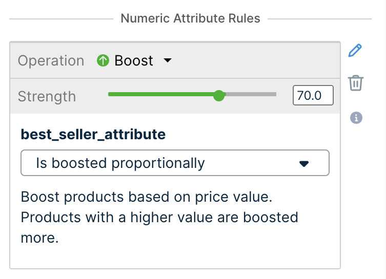 Boost all best-selling items using attribute boost