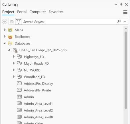 ArcGIS Pro® GUI screenshot