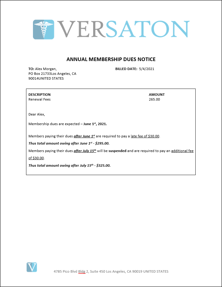 Viewing the merged report