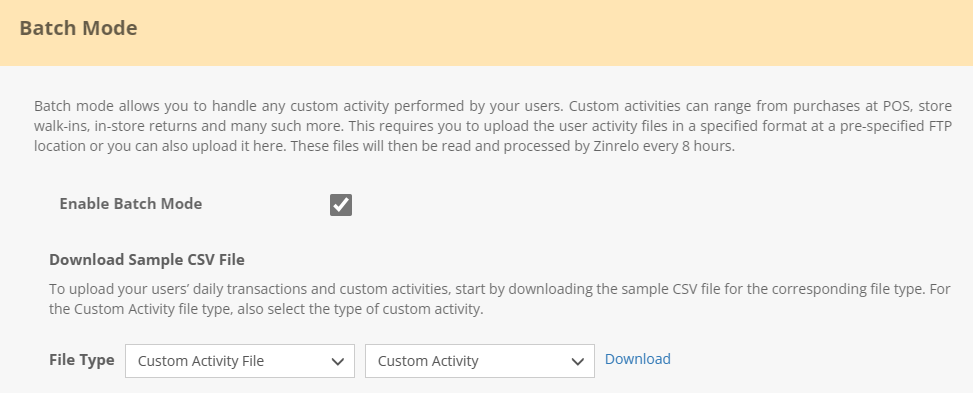 custom activity file