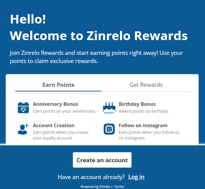 Enable the loyalty rewards module