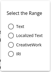 **Figure 4**: Property range selection.