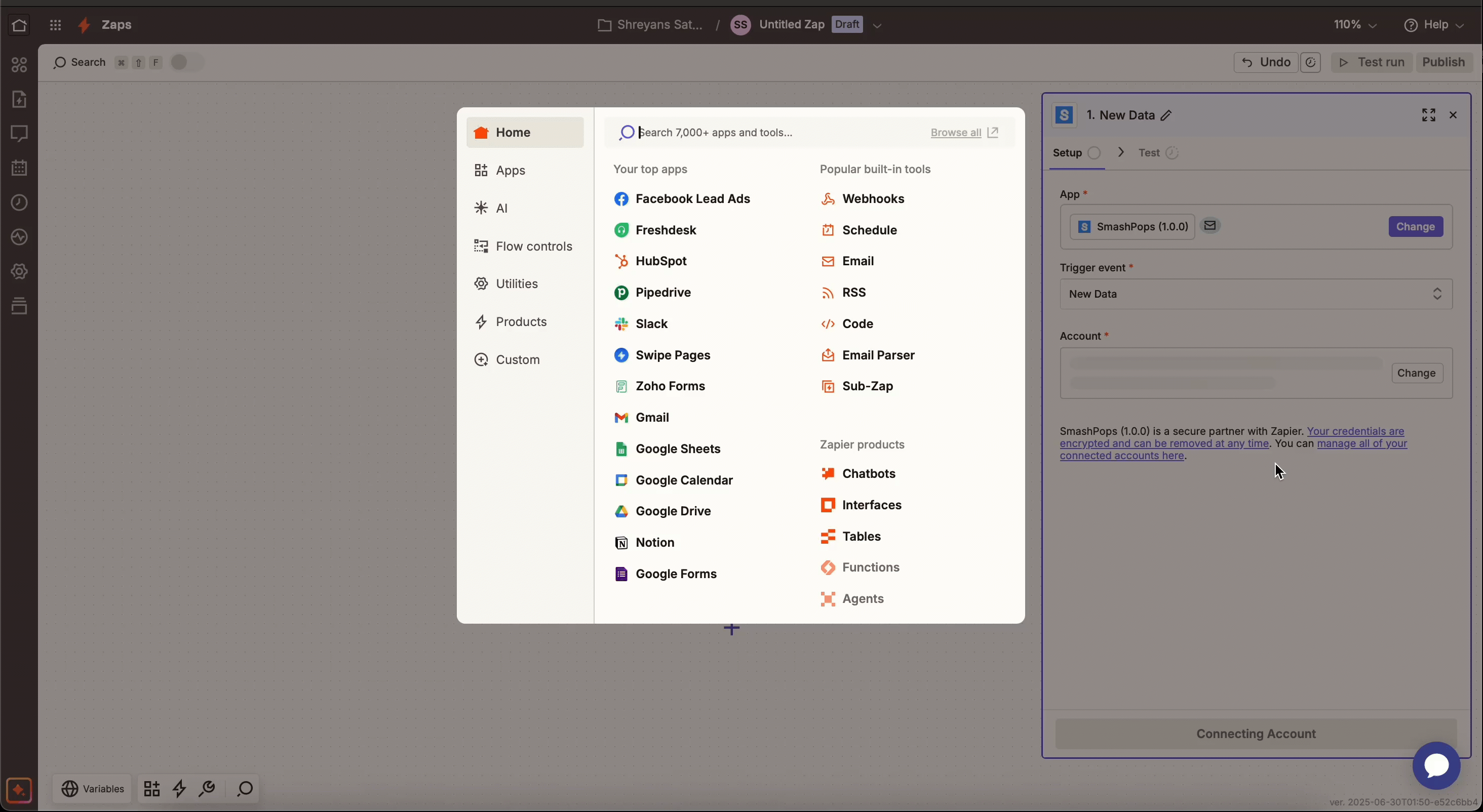 Set Up Trigger Event