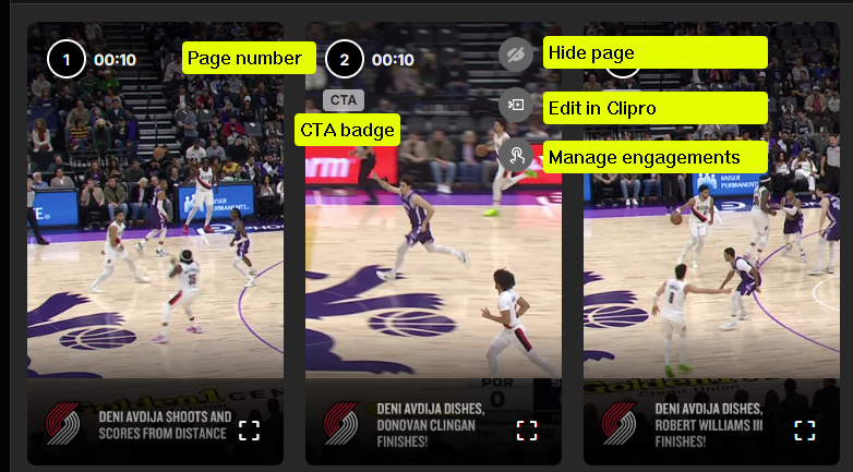 Story Manager Page