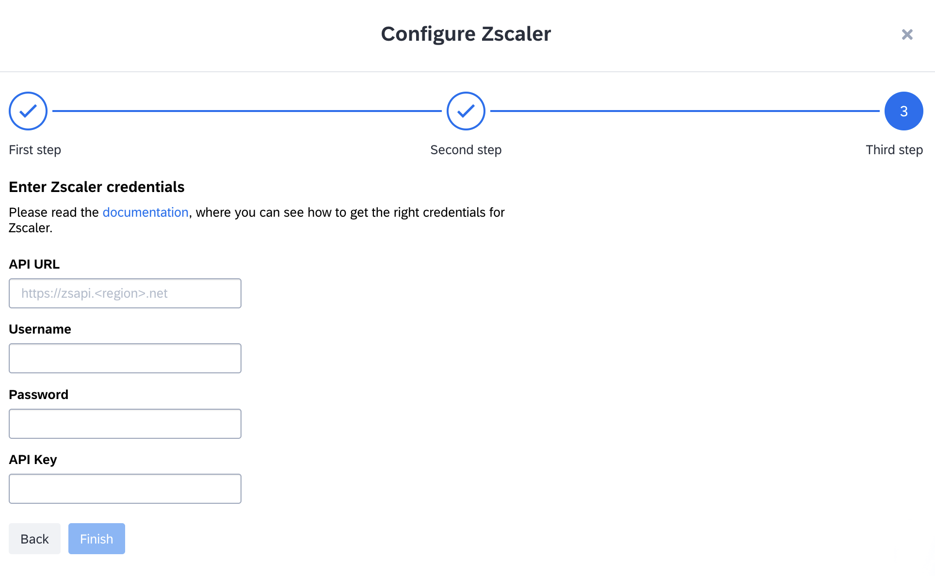 Configuring Integration of Zscaler in LeanIX